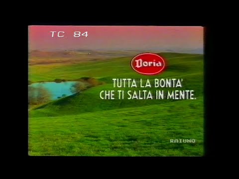 16/03/1992 - Raiuno - Spot: Crackers Doria