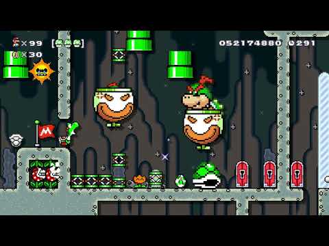 Super Mario Maker 2 🔧 Endless Challenge 1825 - 1840