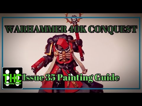 Battle Ready Primaris Chaplain Warhammer 40k Conquest Issue 35 painting guide