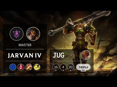 Jarvan IV Jungle vs Taliyah - EUW Master Patch 9.9