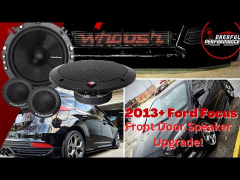 Front Car Door Speaker Upgrade! IMPRESSIVE Sound!