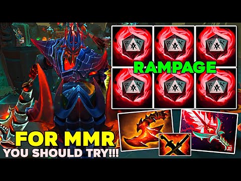 YOU SHOULD TRY THIS Build on Chaos Knight for EASY MMR and RAMPAGE Ultra LifeSteal - Dota 2