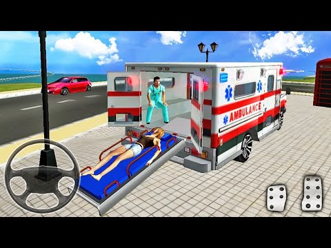 Coast Guard Beach Ambulance Rescue Driver Simulator - Android Gameplay