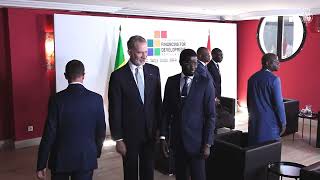 Encuentro bilateral de Su Majestad el Rey con presidente de la República de Senegal