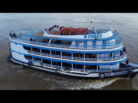 N/M  M . GOMES SUBINDO O RIO AMAZONAS URUCURITUBA X MANAUS X URUCURITUBA