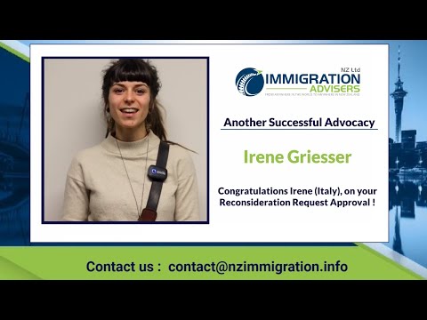 Congratulations Irene (Italy), Reconsideration Request Approved