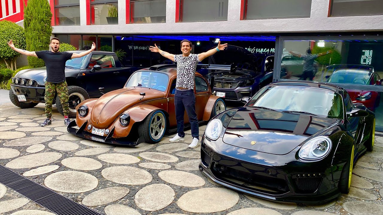 Garage Tour con JUCA y sus creaciones!! *arruine la sorpresa* | Salomondrin