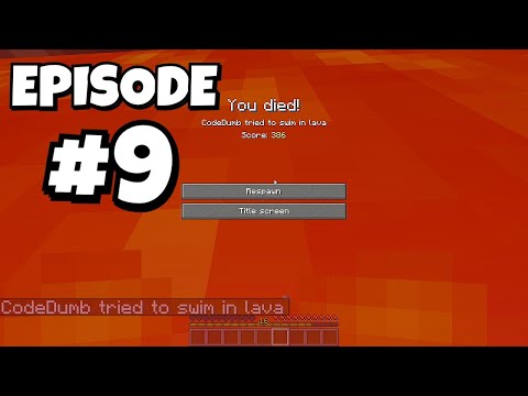 Dumbcraft: Episode #9 - OH THIS IS BAD!!! (minecraft fail...)