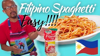 Did you know Filipino Spaghetti is SWEET?? Try it! Easiest Filipino Recipe EVER #filipinofood