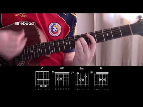 The Beach - The Neighbourhood - Guitar Lesson Tab (Tutorial) - How To Play