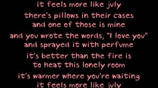 Dashboard Confessional - A Plain Morning (lyric)