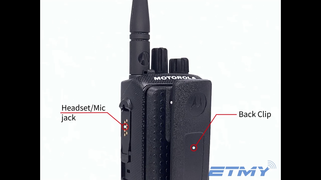 Motorola XiR P6620i digital two-way radio