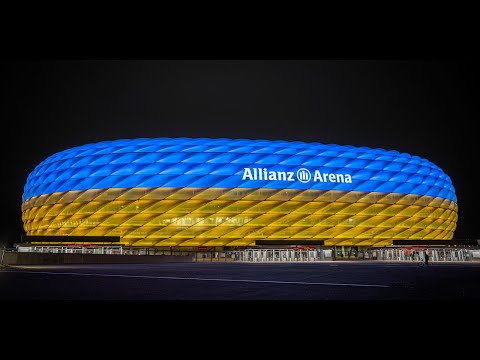 RELAXING DRIVE TO ALLIANZ ARENA, THE HOME OF BAYERN MUNICH #4K