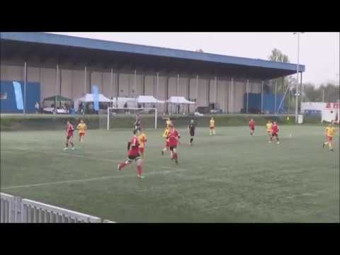 Znicz Pruszków 2001 vs Józefovia Józefów 2001 - 30.04.2017 - skrót 1 połowy