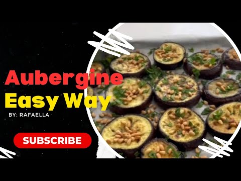 Aubergine with roasted peanut - Easy and Healthy Way