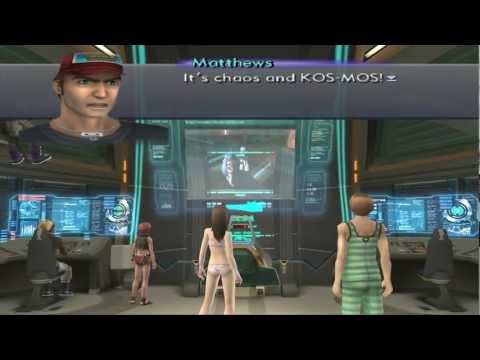 Xenosaga III HD Cutscene 252 - Unable to Escape (Elsa Bridge) - ENGLISH - SWIMSUIT MODE