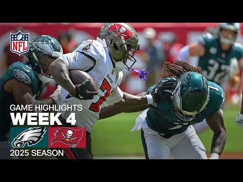 Philadelphia Eagles vs. Tampa Bay Buccaneers Game Highlights | NFL 2025 Season Week 4