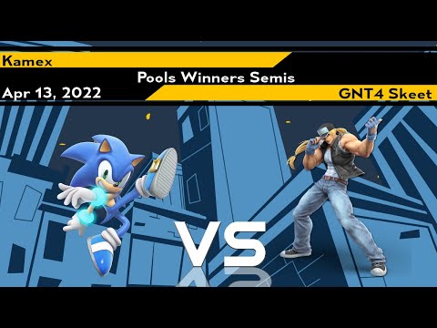 [Smash Ultimate] Kamex vs GNT4  Skeet - Xeno237 (Pools Winners Semis)