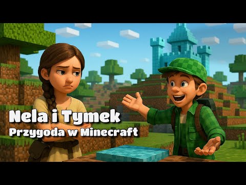 💎⛏️ Nela i Tymek: Przygoda w Minecraft - Audiobook - Bajkolandia ⛏️💎