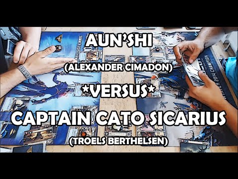 Aun'shi versus Captain Cato Sicarius - Warhammer 40,000: Conquest