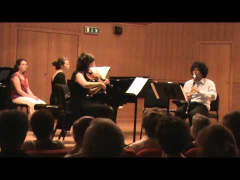 Béla Bartók Contrasts for clarinet, violin and piano