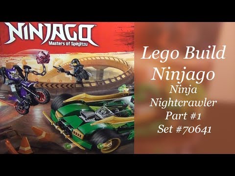 LEGO Ninjago Build - Ninja Nightcrawler Set #70641 - Part 1