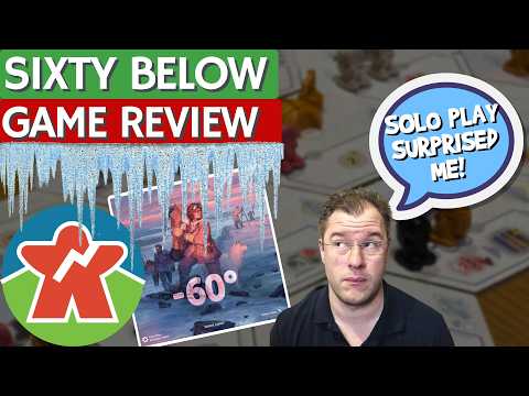 Sixty Below - Board Game Review - It's A Little Nippy