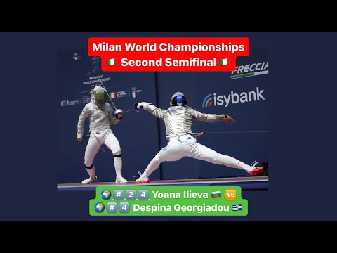 World Championships 2023 SWS - L4 - Yoana Ilieva BUL v Despina Georgiadou GRE