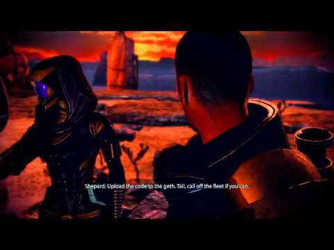 Mass effect 3 Playthrough Pt 101 reaper destroyed homeworld tear jerker