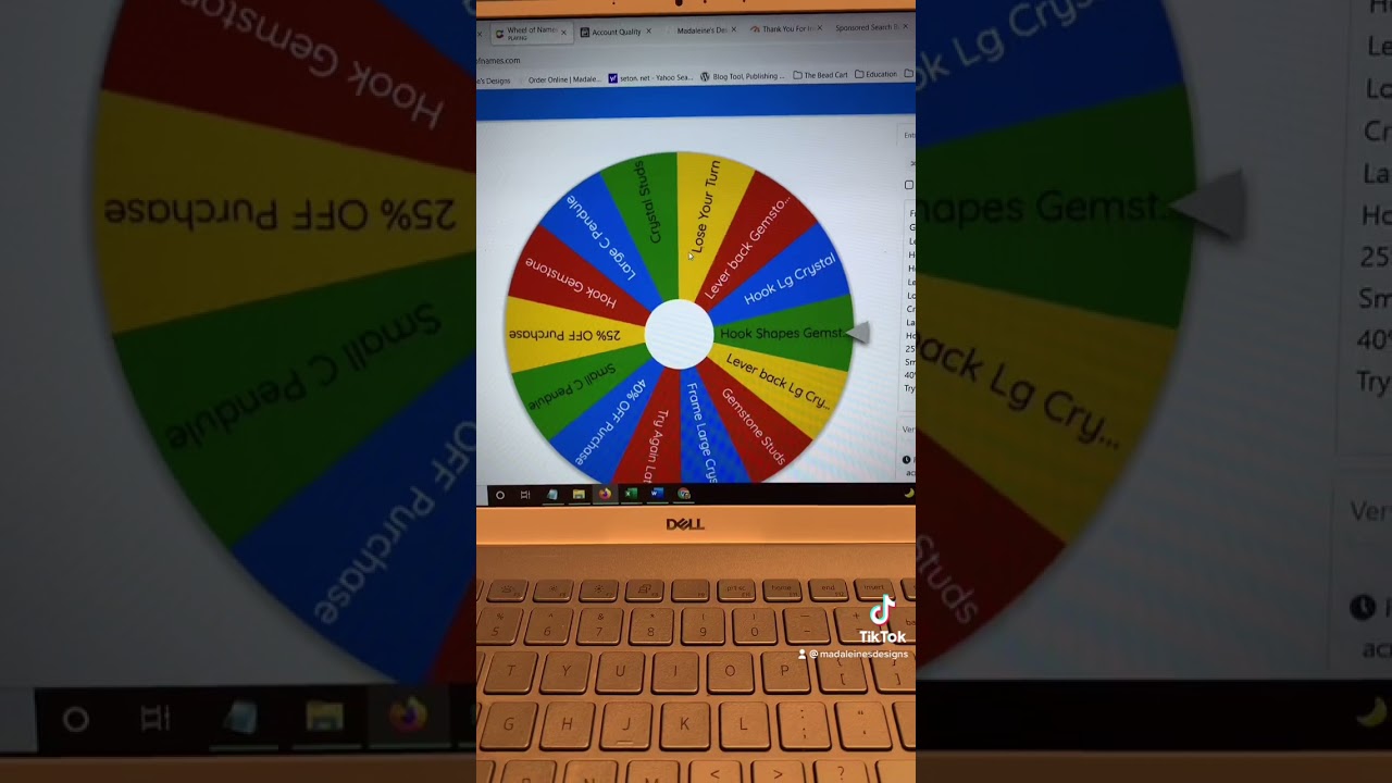 Testing the wheel of names