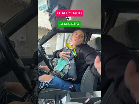 LE ALTRE AUTO VS LA MIA AUTO #lealtreautovslamiaauto #differenze #iovslealtre #autovecchia #comedy