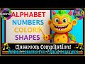 11 Classroom Compilation Learn ABCs Numbers Shapes Colors Reading Magic Mini Monsters