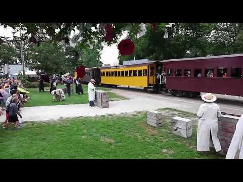 Old Threshers Reunion trains and train robbery