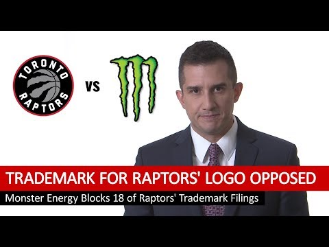 Monster Energy Blocks 18 Trademark Filings for Toronto Raptors' Logo