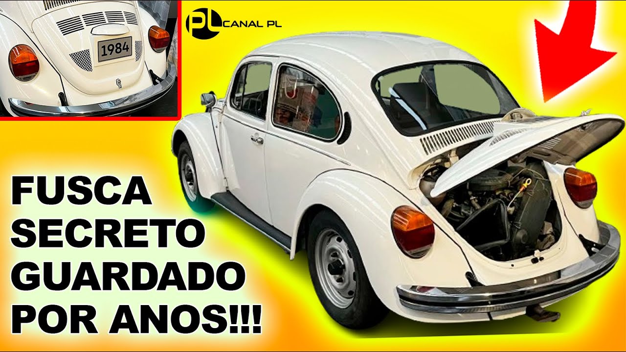 O DESCONHECIDO FUSCA COM MOTOR À ÁGUA QUE FICOU GUARDADO POR ANOS!