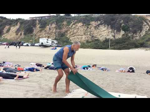 April Yoga on the Beach with Sri Hari