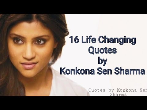 16 Life Changing Quotes by Konkona Sen Sharma on Women, Society & Cinema✍️ || Vibes🖤