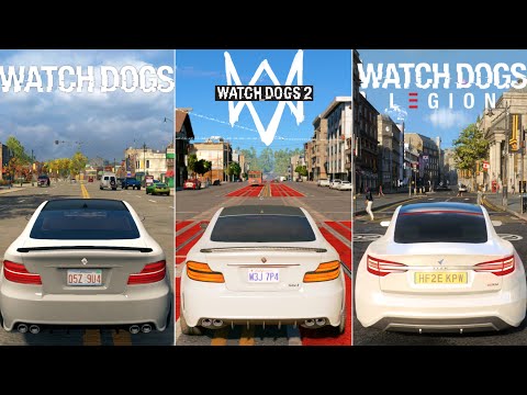Watch Dogs Vs Watch Dogs 2 Vs Watch Dogs Legion _ Best Comparison