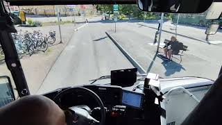 Bus Driving POV | Route 240 Växjö - Tingsryd | Scania InterLink