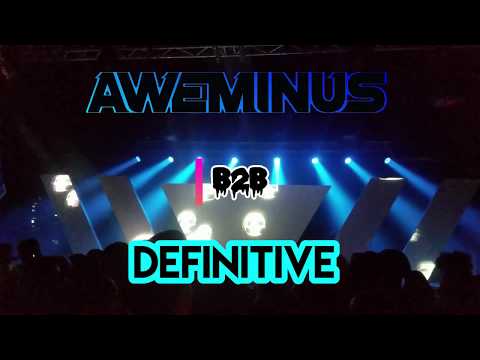 Aweminus B2B Definitive Live at The Concord Music Hall - Wonton Bass