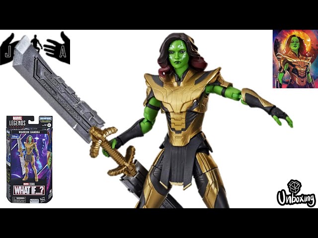 Vídeo relacionado con Hasbro Marvel Legends Series Warrior Gamora, ¿Qué pasaría si...? Figuras de acción coleccionables de 15 cm - Edad: A Partir de 4 años