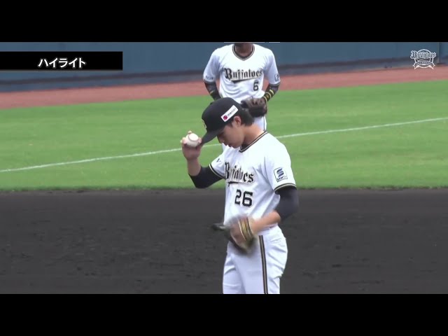 【ファーム】6月8日 オリックス・バファローズ 対 くふうハヤテベンチャーズ静岡 ハイライト