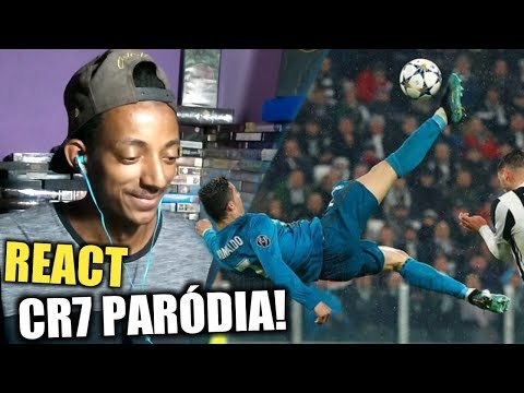 React - CR7 E A SUA BICICLETA MONSTRA| PARÓDIA ANTI-AMOR Gustavo Mioto Parte. [Futpaódia]