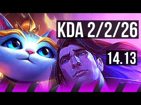 YUUMI & Zeri vs TARIC & Jhin (SUP) | 2/2/26, Rank 7 Yuumi | BR Grandmaster | 14.13