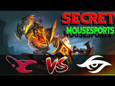 Highlights Team Secret vs mousesports(ex-AD Finem) game 1 DreamLeague S7 EU Division