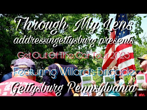 addressinggettysburg Get Out Of The Car Tour Featuring Willards Brigade 2023 Through My Lens