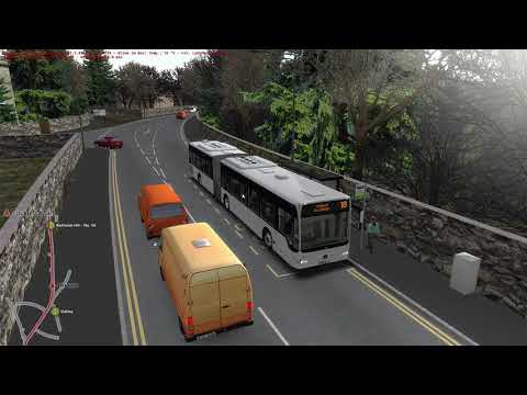 OMSI 2 🚌 [#1064] - Rechts sitzen, links fahren, mittig Gelenkt | Cotterell