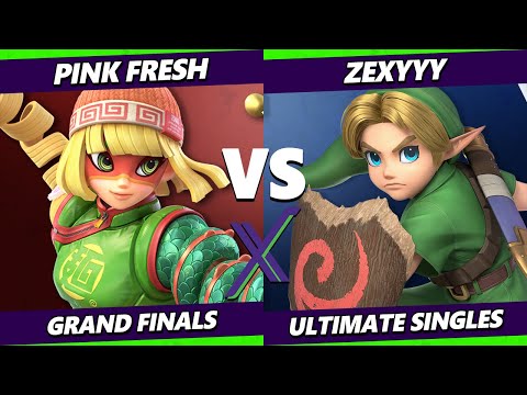 S@X 511 GRAND FINALS - Pink Fresh (Min Min) Vs. Zexyyy (Young Link) Smash Ultimate - SSBU