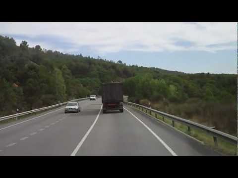 cu tir-ul prin spania N II GIRONA