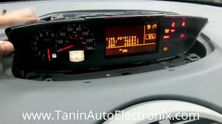 How To Remove 2004-2006 Nissan Quest Instrument Cluster for LCD Screen Repair or Replacement | TAE
